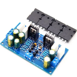 Mono Power Amplifier Board 1943+5200 HiFi Double Output DC 35-60V Audio Module - Picture 1 of 9