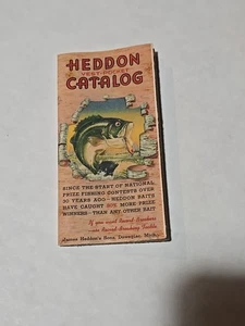 Vintage Ende der 1940er Jahre Heddon Angeln Köder Weste Tasche Katalog - Bild 1 von 4