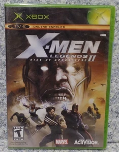 Video Game XBOX X-MEN Legends II Rise of Apocalypse II #1 NEW SEALED - Picture 1 of 10