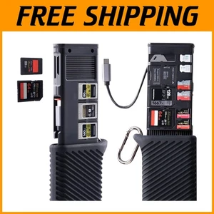 Durable CFexpress A Card Reader - USB 3.2 10Gbps with Dual SD/Micro SD Slots - Picture 1 of 9