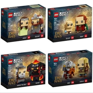 Lego Brickheadz LOTR 40630, 40631, 40632 y 40751 - Nuevo y precintado - Imagen 1 de 13