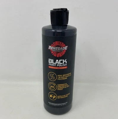 Renegade Products Graphene + Ceramic Black Paint Polish SiO2 - 16 fl oz Foto 1 de 4
