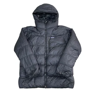 Patagonia Fitz Roy Down Hooded Puffer Jacket Winter Outdoor Mens Large - Picture 1 of 12