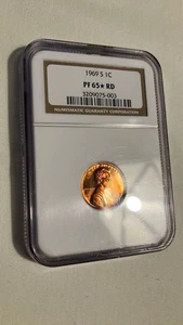 1969 S 1c PF 65Star RD. NGC graded! - Picture 1 of 4