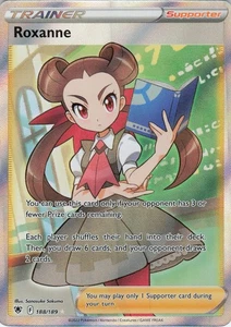 Roxanne 188/189 Full Art Ultra Rare SWSH10: Astral Radiance NM Pokémo - Bild 1 von 2