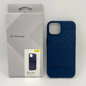 Funda Caseology para iPhone 14/13 Parallax Mag con MagSafe Azul Medianoche ACS05075 - Imagen 1 de 2