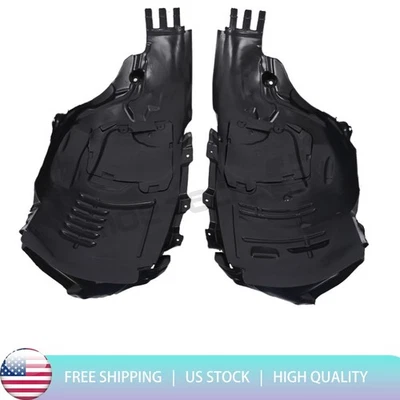 Forros de guardabarros delantero izquierdo y derecho aptos para Mercedes-Benz C400 W205 2015-2021 Foto 1 de 4