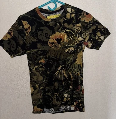 Twenty one Pilots Mujer Camiseta Floral "failed perimeter escape) Trench Foto 1 de 4