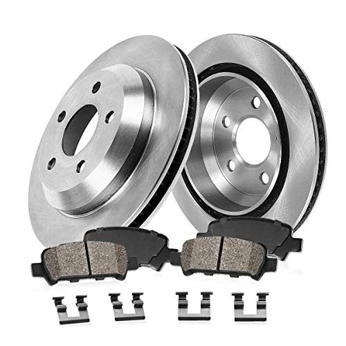 Brake Kit for Nissan 300ZX 1986-1989 Rear Replacement Brake Rotors with Foto 1 de 4