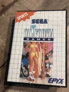 California Games (Sega Master System, 1987) CASE + ARTWORK ONLY - Picture 1 of 5