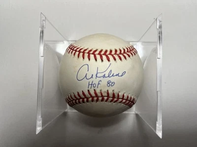 Béisbol Al Kaline HOF 80 con certificado de autenticidad Foto 1 de 4