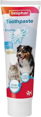 Beaphar Advanced Dual-Enzyme Toothpaste, Dental Care for Dogs & Cats, 100g Tube - Image 1 of 4