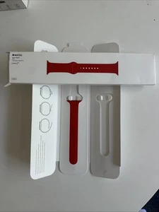 Apple Original Sportarmband für Watch Series 8/SE (2022) - ROT, M/L (42mm) - Bild 1 von 3