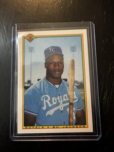 1990 Bowman - Bo Jackson #378 Kansas City Royals - Bild 1 von 2
