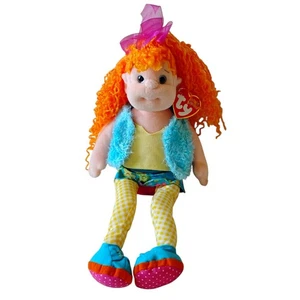 Ty Beanie Boppers Puppe buntes Outfit orange Haare - Bild 1 von 3