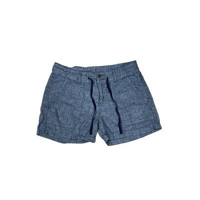 Pantalones Cortos Patagonia Island Cáñamo/Org Algodón Cordón y Bolsillo Gris Para Mujer Talla 4” Foto 1 de 4