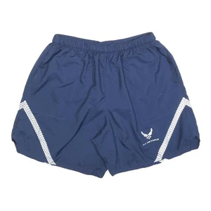 Marineblaue lässige Herrenshorts US-Luftwaffe Logo Polyester M W28 - Bild 1 von 6