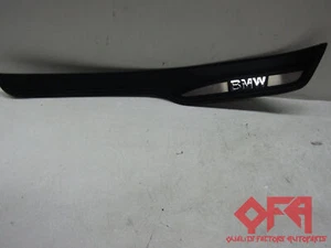 2011 BMW 328i E90 Door Step Panel Trim BMW Logo - Passenger Rear 51477060280 - Picture 1 of 6