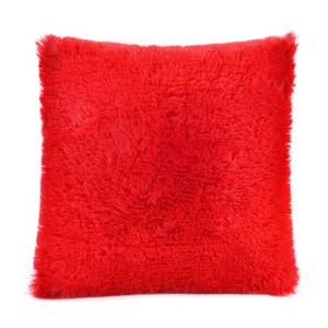 Cushion Cover Solid Color Soft Pillowcase Office Home Bed Sofa Car Décor New - Picture 1 of 19