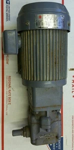 ☆ NEW Nippon Motor Trichoid Pump TOP-3MF-1500 3-Phase Induction Motor Assembly ☆ - Picture 1 of 3