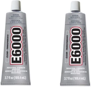 E6000 230012 Craft Adhesive, 3.7 Fluid Ounces, Single Pack, Transparent - Picture 1 of 6