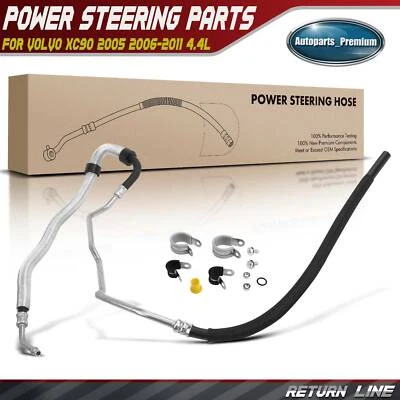 New Power Steering Return Line Hose Assembly for Volvo XC90 2005 2006-2011 4.4L - Image 1 of 4