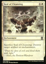 Seal of cleansing Foil | NM | Eternal Masters | Magic MTG