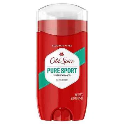 Antitranspirante y desodorante Old Spice Pure Sport barra alta resistencia 3,0 onzas Foto 1 de 4