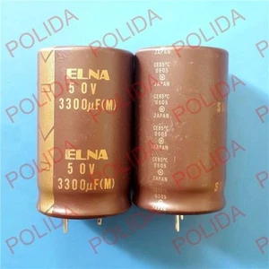 1PCS ELNA SILMICⅡ AUDIO Electrolytic Capacitor 30*50mm 3300UF50V / 50V3300UF - Picture 1 of 1
