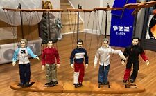 N Sync Tour Marionette Doll Figure Complete Set of 5 (2000) Justin Timberlake!