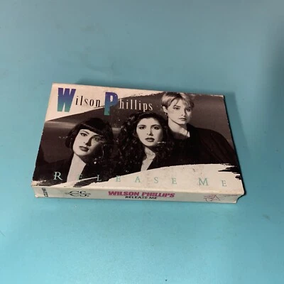 Wilson Phillips - Release Me - 1990 Vintage Cassette Tape Single RARE - Image 1 of 3