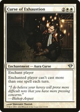 MTG - Curse of Exhaustion - Dark Ascension - X1 - (LP) - FREE SHIPPING