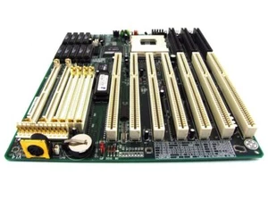 First International Computer FIC 80486 Mainboard Socket3 Motherboard 256KB Cache - Picture 1 of 1