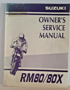 Suzuki 1999 RM80/80X Owners Service Manual 99011-02B75-01A - Picture 1 of 2