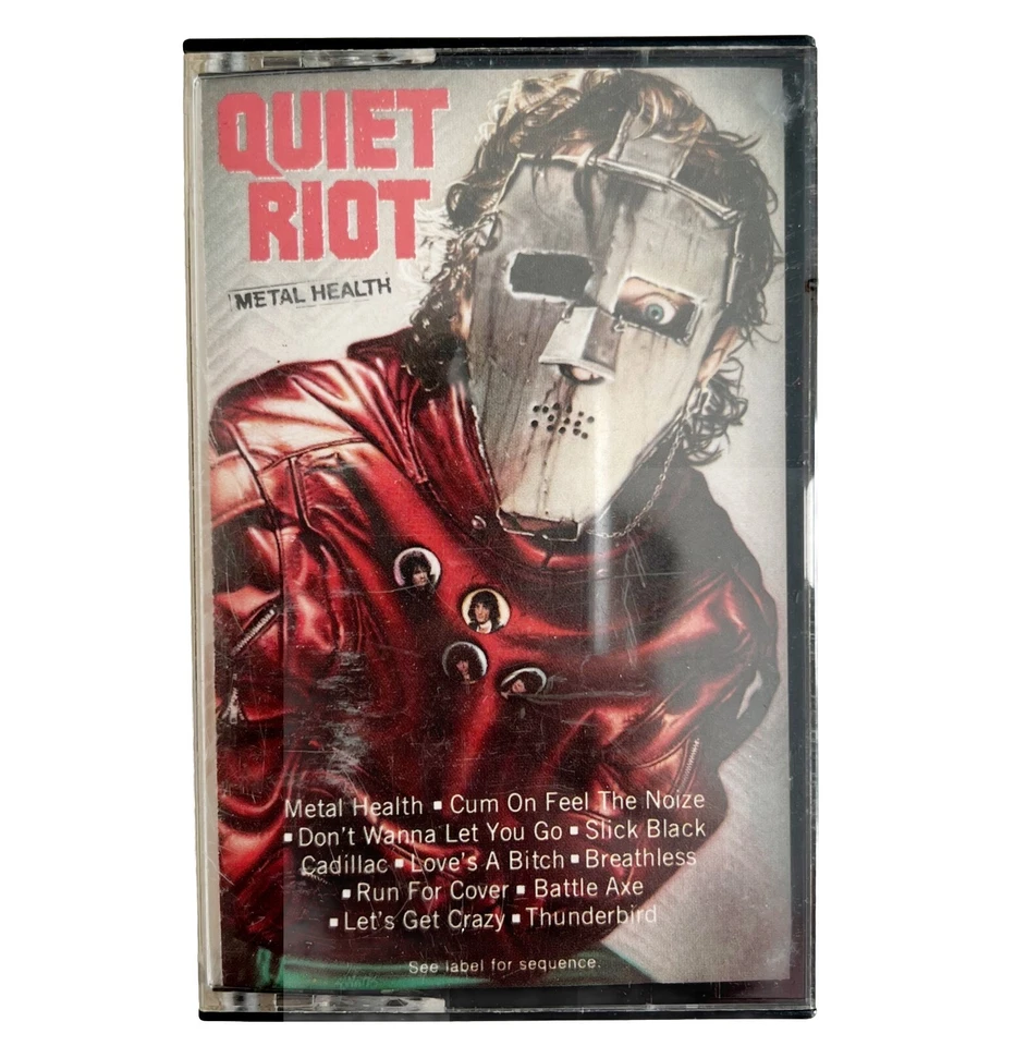 Quiet Riot Metal Health 1983 Cassette Tape Classic Metal Hard 80s Rock CBX5 - Image 1 of 1