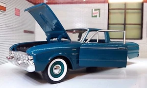 Ford Ranchero 1960 Pickup Blue 1:24 Scale Ute Van Truck Diecast Model Motormax - Picture 1 of 1