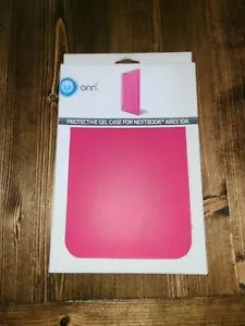 ONN Protective Gel Case For Nextbook ARES 10A PINK New IN BOX - Picture 1 of 3