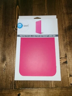 ONN Protective Gel Case For Nextbook ARES 10A  PINK New IN BOX - Image 1 of 3