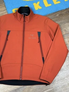 Giacca uomo vintage Arcteryx arancione guscio morbido taglia S - Foto 1 di 21