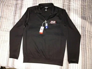 Antigua Ragin Cajun Men's Medium Quarter Zip Pullover New w Tags - Picture 1 of 4