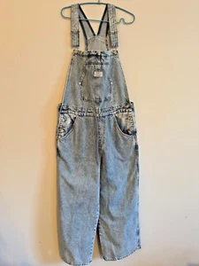 NEW Levi's Womens Baggy Highwater Bib Overalls Two Horse Brand Size XL X Large - Picture 1 of 15