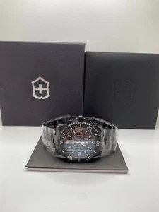 Reloj Pulsera Victorinox Maverick 241797 Hombre Negro Ejército Suizo Redondo Cronógrafo - Imagen 1 de 12