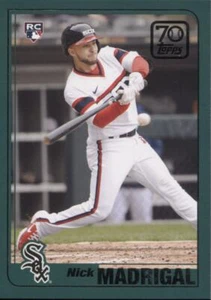 2021 Topps Update NICK MADRIGAL 70 Years of Topps Baseball -WHITE SOX- 70YT-51  - Picture 1 of 1