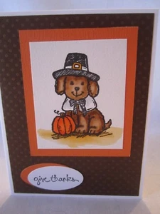 Handgefertigte THANKSGIVING KATZE HUND KATZE & HUND Pilger Rohling innen Sie wählen wie viele - Bild 1 von 54