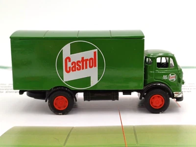 CORGI KARRIER BANTAM BOX BACK  PUBBLICITARIO CASTROL  - MODELLINO 1:43 + pagine - Immagine 1 di 4