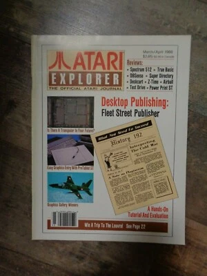 ATARI EXPLORER --> MARCH/APRIL 1988 - Bild 1 von 3