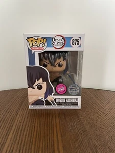 Funko Pop Demon Slayer Inosuke Hashibira 875 Limited Edition Flocked Chase - Picture 1 of 6