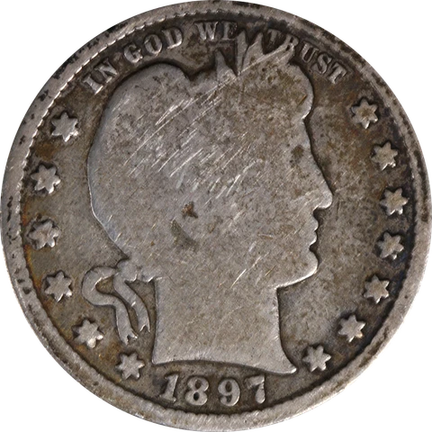 1897-S Barber Quarter Great Deals From The Executive Coin Company Cover