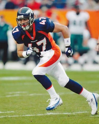 Denver Broncos JOHN LYNCH Glossy 8x10 Photo Football Print Poster HOF 2021 Cover