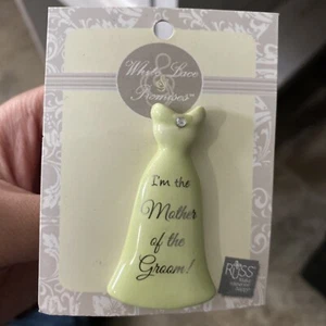 "Mother of the Groom" pin Russ  Bridal - Picture 1 of 2